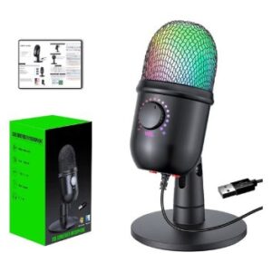 מיקרופון שולחני בחיבור USB